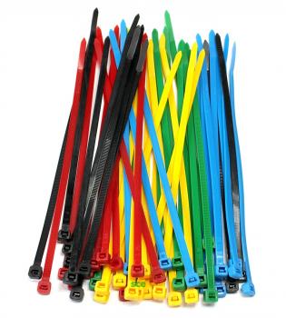 Sortiment Kabelbinder / farblich sortiert
